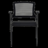 Посетителски стол Carmen 1702 - черен