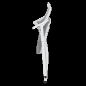 Посетителски стол Carmen 1706-1 - сив