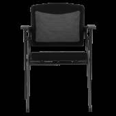 Посетителски стол Carmen 1708 - черен