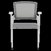 Посетителски стол Carmen 1702-1 - сив