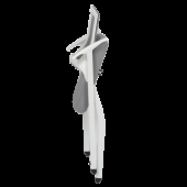 Посетителски стол Carmen 1702-1 - сив