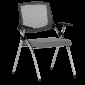 Посетителски стол Carmen 1704 - сив