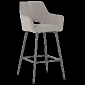 Бар стол TELFORD 2 - светлосив MJ 3