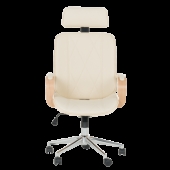 Президентски офис стол Carmen 6404 - бук-крем