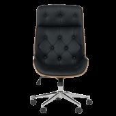 Офис кресло Carmen 6407 - орех-черен