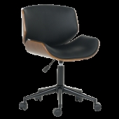 Президентски офис стол Carmen 6409 - орех-черен