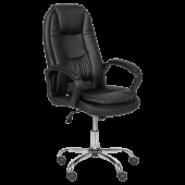 Президентски офис стол Carmen 6682-1 LUX - черен