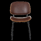 Посетителски стол Carmen 1180 - орех-искрящо кафяв