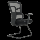 Посетителски стол Carmen 7682 - черен