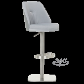 Бар стол HAUNA - светлосив SS