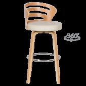 Бар стол Carmen 4041 - бук - крем