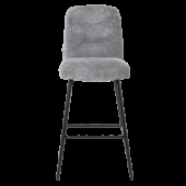 Бар стол ALFORD - светлосив XV