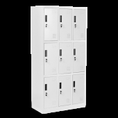 Метален шкаф Carmen CR-1244 K - сив