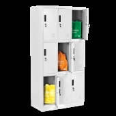 Метален шкаф Carmen CR-1244 K - сив