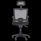 Президентски офис стол Carmen 7548 - черен