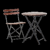 Сгъваема кетъринг маса KOKO - орех