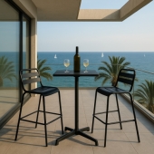 Сгъваема кетъринг бар маса LAFIA D70 - тъмнозелена