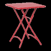 Сгъваема кетъринг маса OKENE - червена