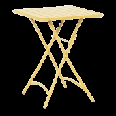 Сгъваема кетъринг маса OKENE - жълта
