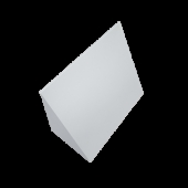 Наклонен покрив за метален шкаф Carmen CR - 1242-2