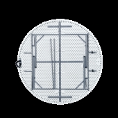 Сгъваемa кетъринг маса Carmen 9922