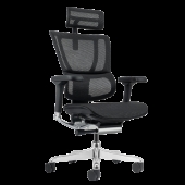 Ергономичен стол ERGOHUMAN ELITE 2 - черна рамка - черен