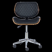 Президентски офис стол Carmen 6410 - орех - черен