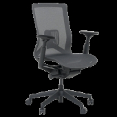 Ергономичен стол PRIMROSE - тъмносив