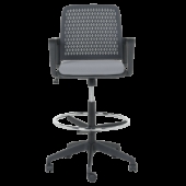 Работен офис стол Carmen 7556 - сив