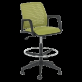 Работен офис стол Carmen 7556 - зелен