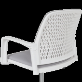 Работен офис стол Carmen 7556 W - светлосив