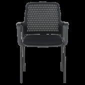 Посетителски стол Carmen 1138 - черен