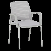 Посетителски стол Carmen 1138 G - светлосив