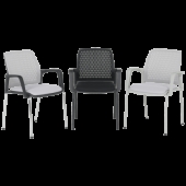 Посетителски стол Carmen 1138 G - светлосив