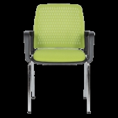 Посетителски стол Carmen 1138 CH - зелен