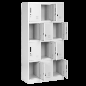 Метален шкаф Carmen CR-1258 J - сив