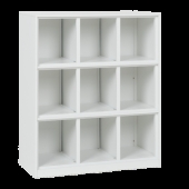 Метална етажерка Carmen CR-1297 K - бяла