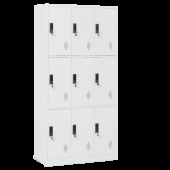 Метален шкаф Carmen CR-1244 GR - сив