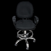 Работен офис стол Carmen 7551-2 - черен