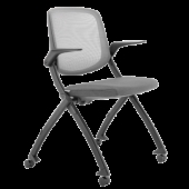 Посетителски стол AGNO - тъмносив