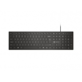 Клавиатура Natec Keyboard Herring US, Black, Slim