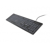 Клавиатура Natec Keyboard Herring Glow US, White Backlight