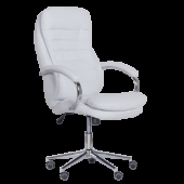 Президентски офис стол Carmen 6113-1 - бял