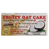 Протеинов овесен кейк, Кокос и семена, 80гр