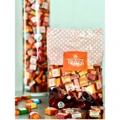 Бонбони Trapa Креасион, без глутен, 1 кг - малина, шам, карамел, лешник