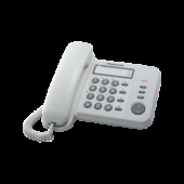 Стационарен телефон Panasonic KX-TS520 - бял