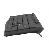 Комплект Natec Set 2 in 1 Keyboard Black Squid + Mouse Wireless US Layout