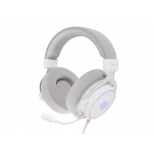 Слушалки Genesis Headset Neon 764 with microphone, RGB illumination, USB, White