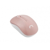 Мишка Natec Mouse Toucan Wireless 1600 DPI Optical Pink-White