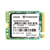 Твърд диск Transcend 256GB, M.2 2230, PCIe Gen3x4, NVMe, 3D TLC, DRAM-less